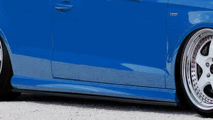 CUP Seitenschweller Audi A3, 8V Bj.:2014-2016 Schwarz Matt
