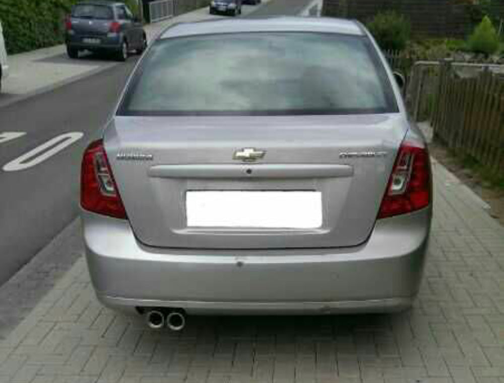 Deawoo Lacetti - Stufenheck/Kombi Endschalldämpfer - 2x80 Typ 13