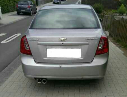 Deawoo Lacetti - Stufenheck/Kombi Endschalldämpfer - 2x80 Typ 13