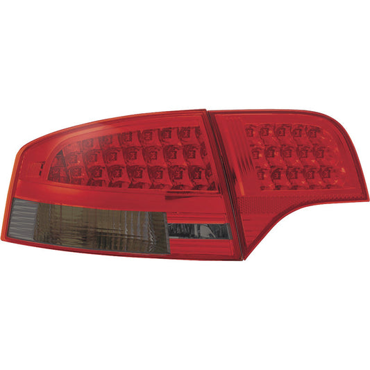 Satz LED Heckleuchten passend für Audi A4 B7 Limousine 2005-2009 LED - Rot/Smoke