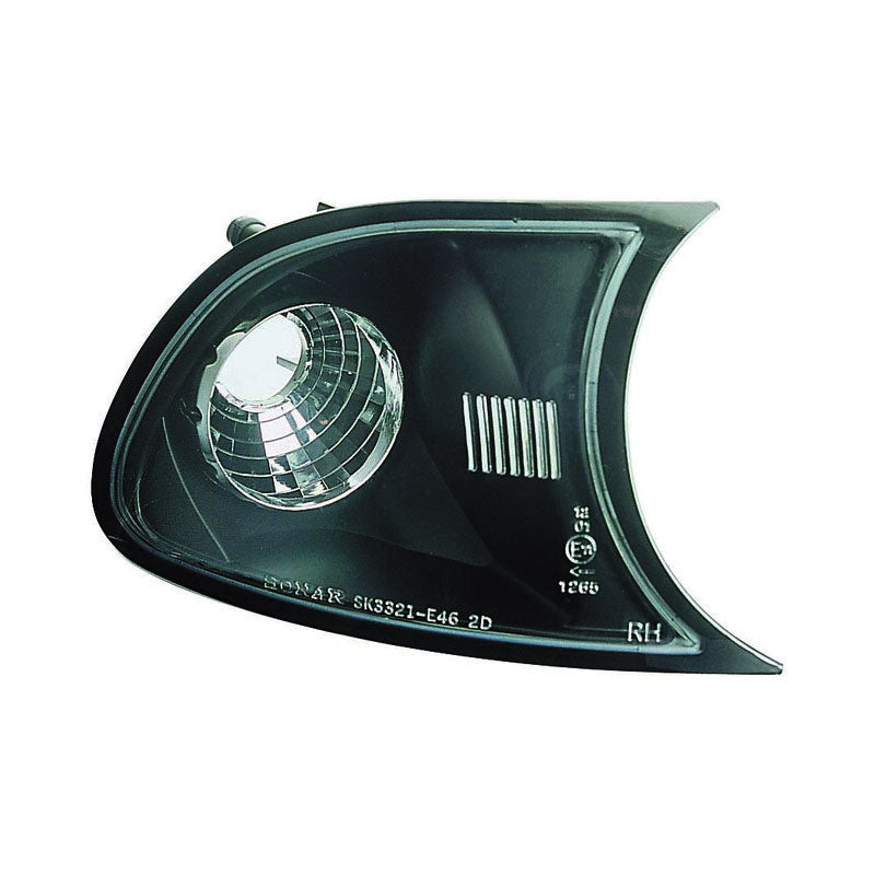 Satz Frontblinker passend für BMW 3er E46 Coupe/Cabrio 2001-2003 - Schwarz