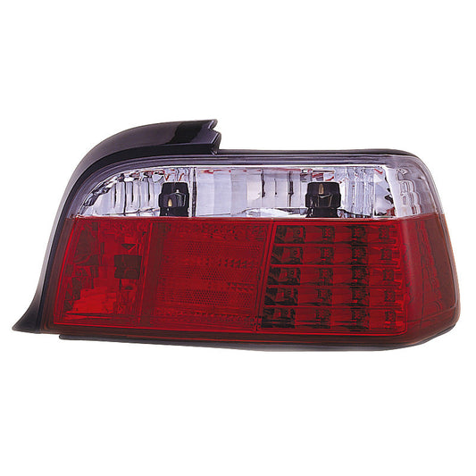 Satz LED Heckleuchten passend für BMW 3er E36 Coupe 1991-1998 - Rot/Klar