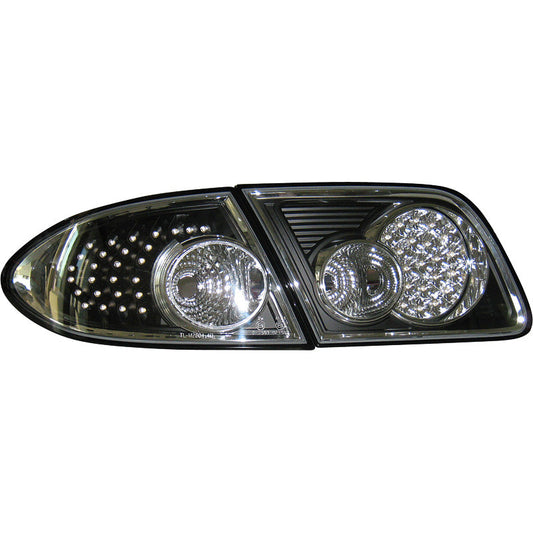 Satz LED Heckleuchten passend für Mazda 6 4/5-türer (exkl. Wagon) 2002-2007 - Smoke/Chrom