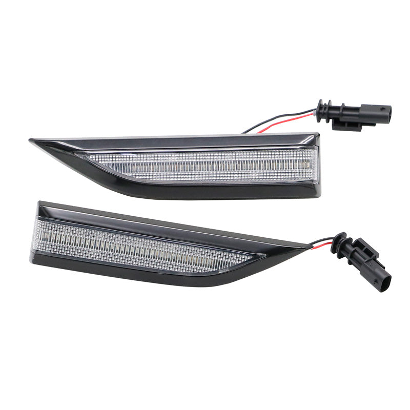 Satz LED Seitenblinker - passend für Volkswagen Transporter T6 2015- - Weiß - inkl. Dynamic Running Light