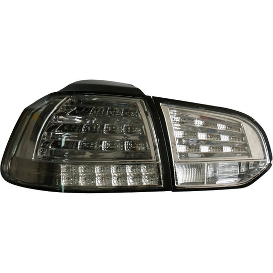 Satz Full LED Heckleuchten passend für Volkswagen Golf VI 2008-2012 exkl. Variant - Klar