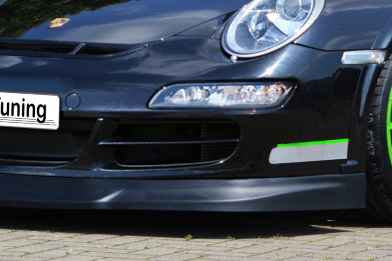 Frontspoiler ABS Porsche 911,997 ab Bj.: 2004-2008 Schwarz Matt