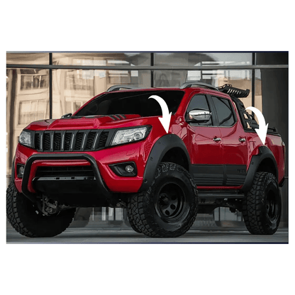 Oneway Kotflügelverbreiterungen NISSAN Navara NP300 (D23) 2017-2021 mit ABE TÜV