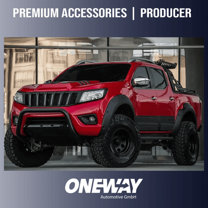 Oneway Kotflügelverbreiterungen NISSAN Navara NP300 (D23) 2014-2017 mit ABE TÜV