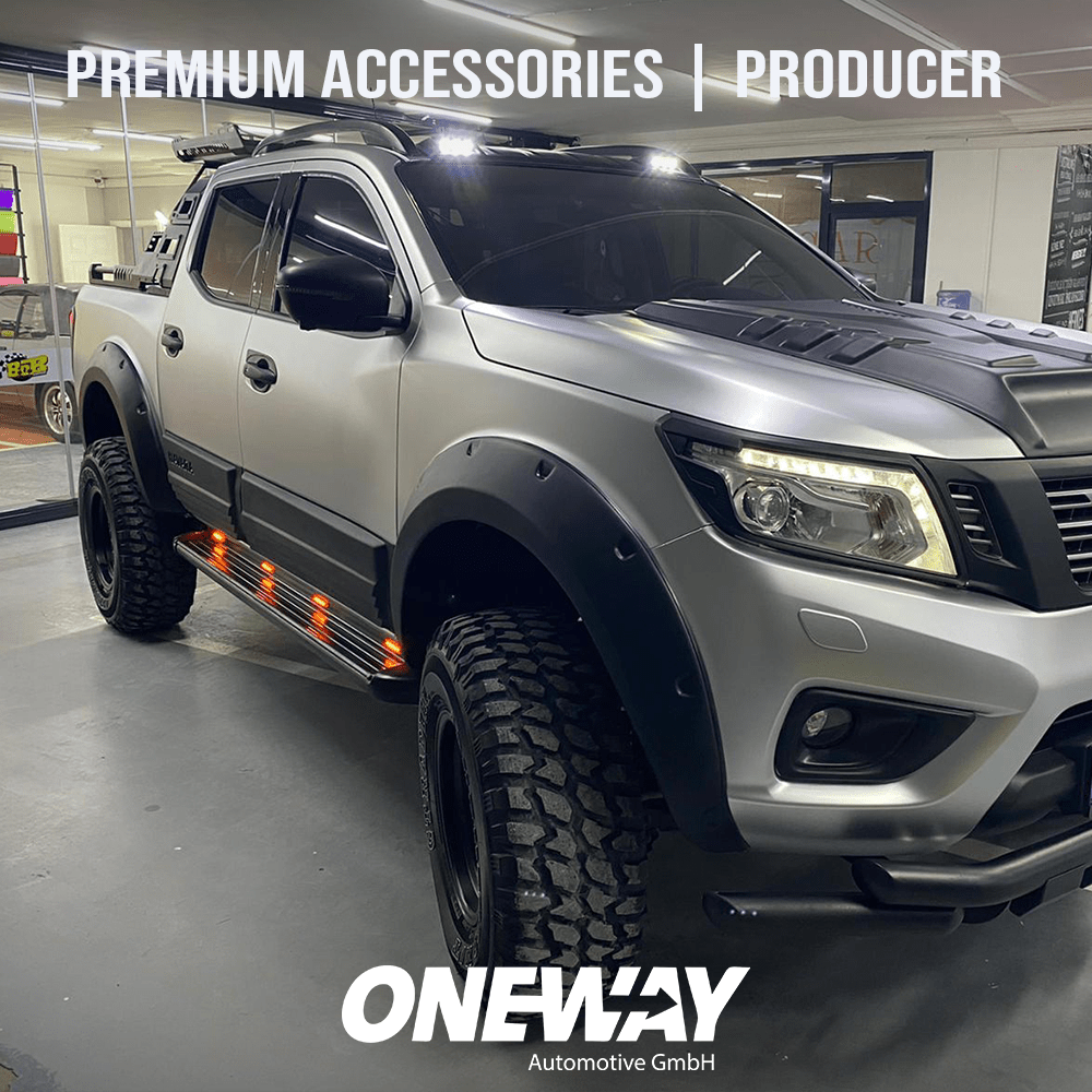 Oneway Kotflügelverbreiterungen NISSAN Navara NP300 (D23) 2017-2021 mit ABE TÜV