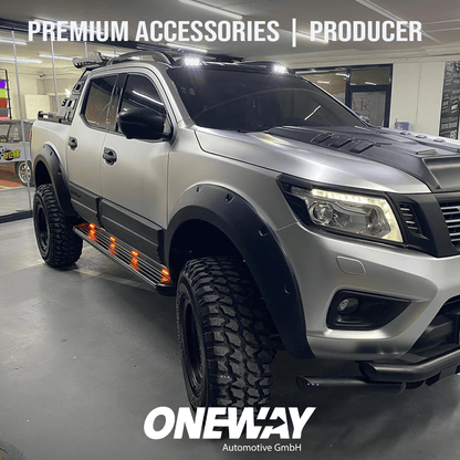 Oneway Kotflügelverbreiterungen NISSAN Navara NP300 (D23) 2017-2021 mit ABE TÜV