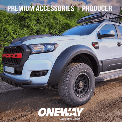 Oneway Kotflügelverbreiterungen FORD Ranger T6/T7/T8 2012-2022 ( Jumbo ) mit ABE TÜV