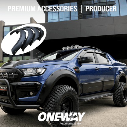 Oneway Kotflügelverbreiterungen FORD Ranger T6-T7-T8 2012-2022 mit ABE TÜV