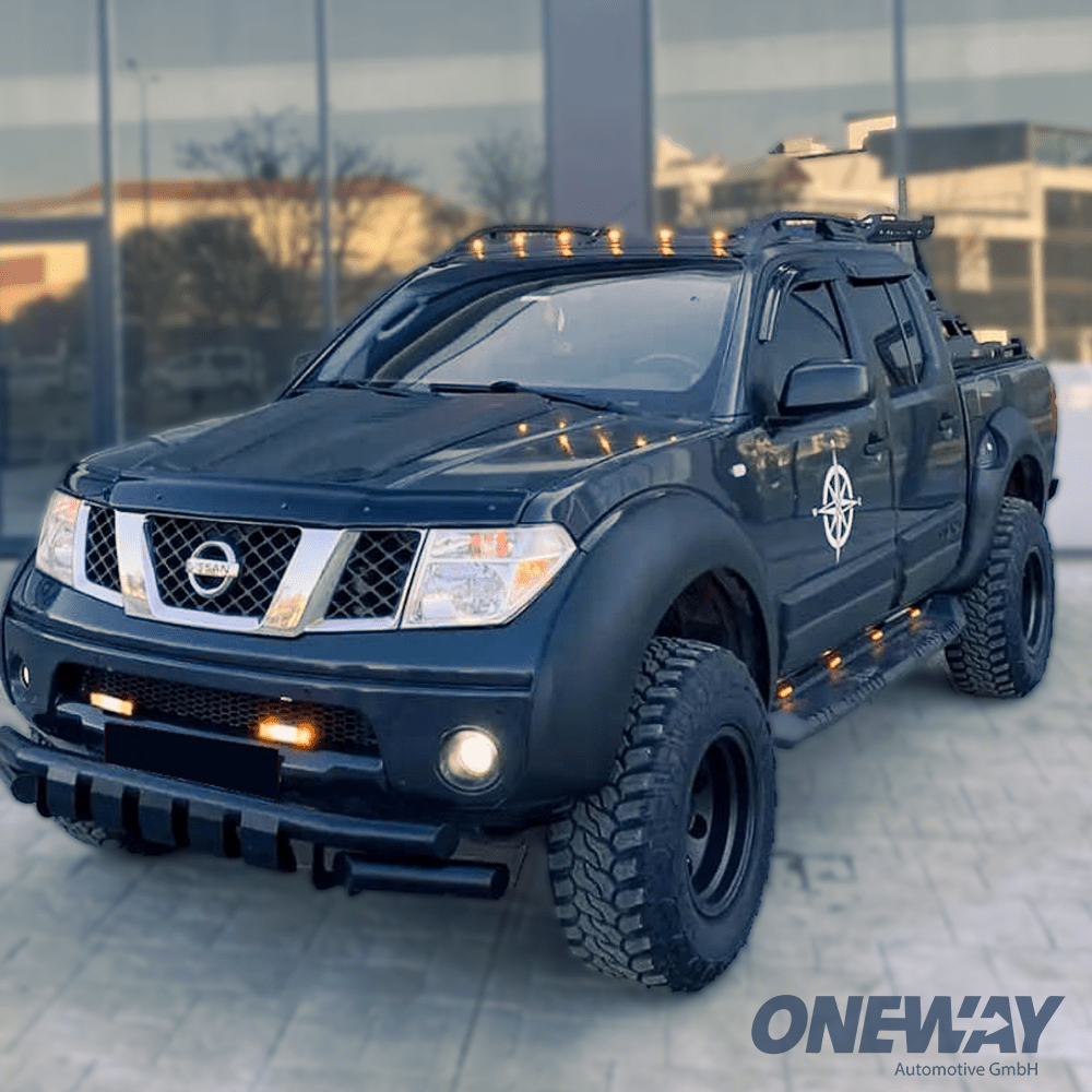 Oneway Kotflügelverbreiterungen NISSAN Navara D40 2005-2010 mit ABE TÜV