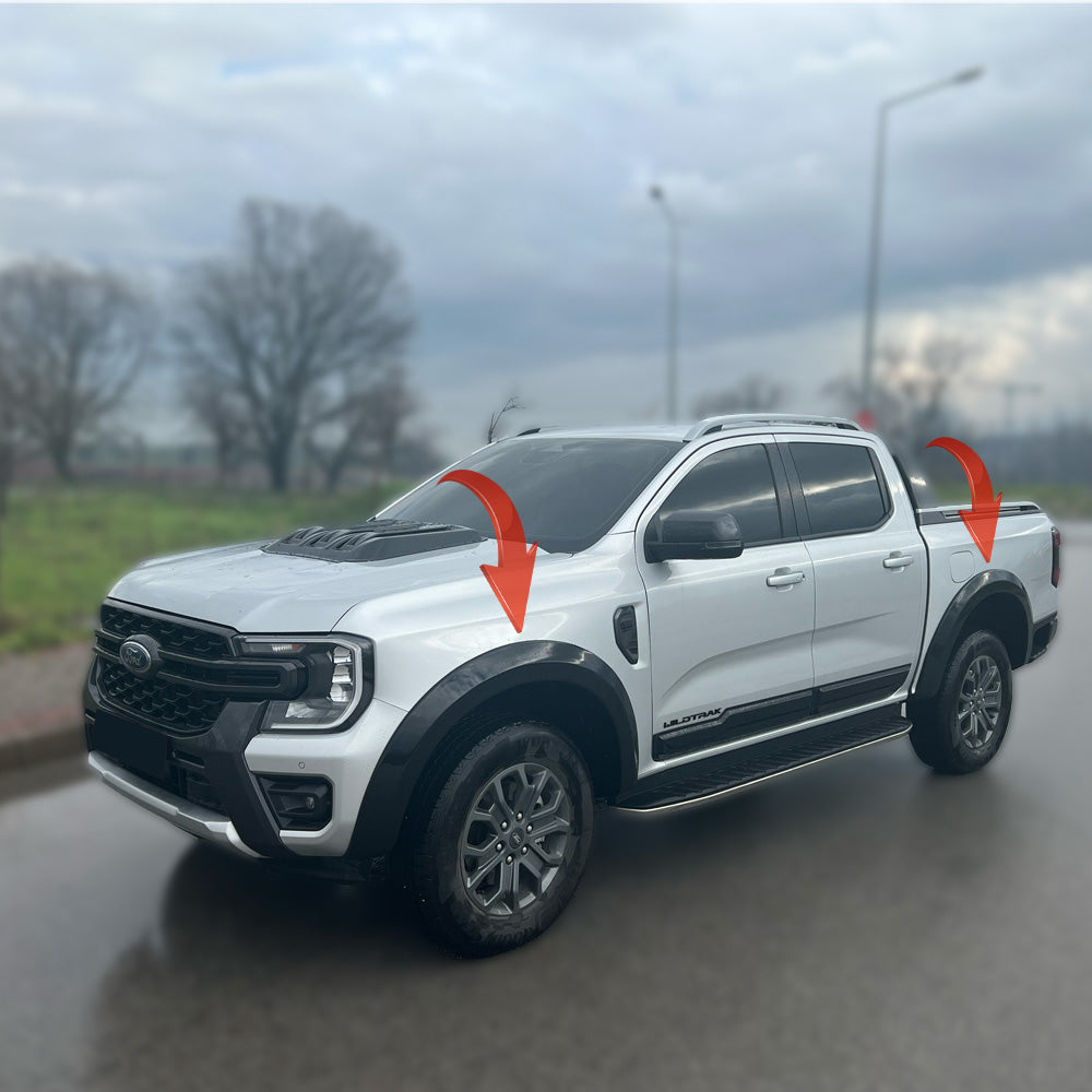 Oneway Kotflügelverbreiterungen FORD Ranger T9 2023+ mit ABE TÜV