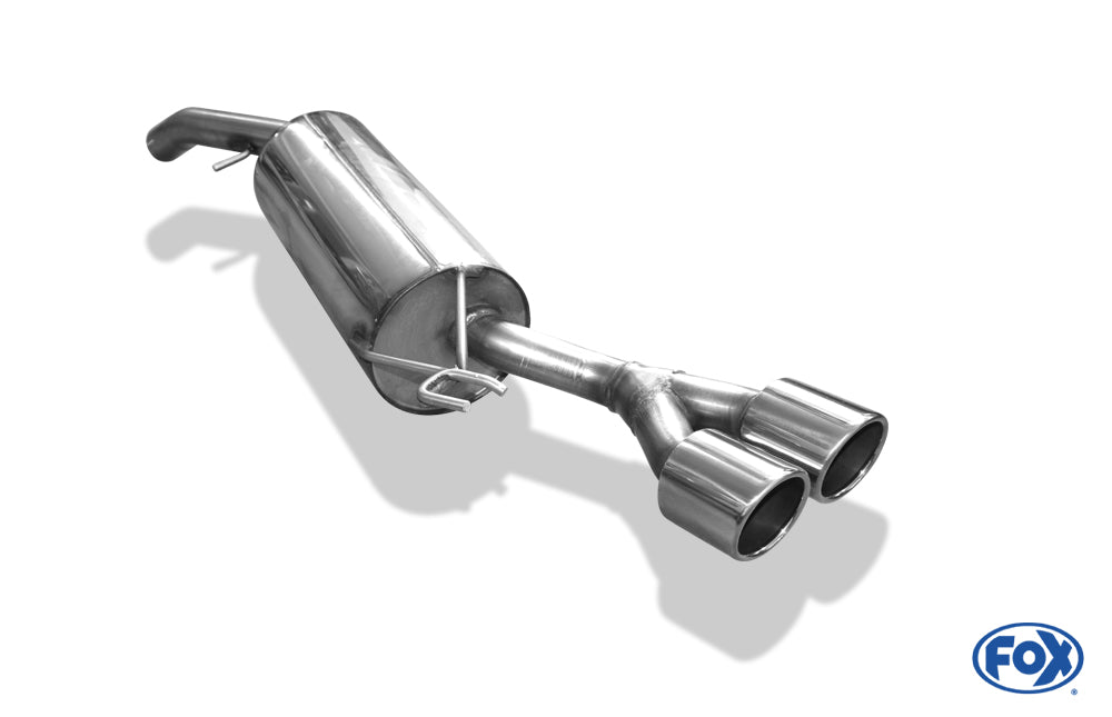 Fiat Bravo 198 - Diesel Endschalldämpfer - 2x90 Typ 16