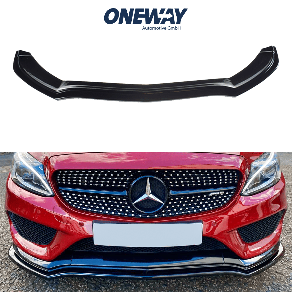 Oneway Frontspoiler MERCEDES C-Klasse W205 C43 AMG Limousine-Kombi 2016-2018 mit ABE TÜV