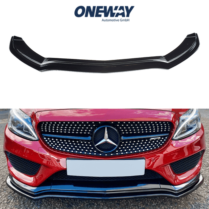 Oneway Frontspoiler MERCEDES C-Klasse W205 C43 AMG Limousine-Kombi 2016-2018 mit ABE TÜV