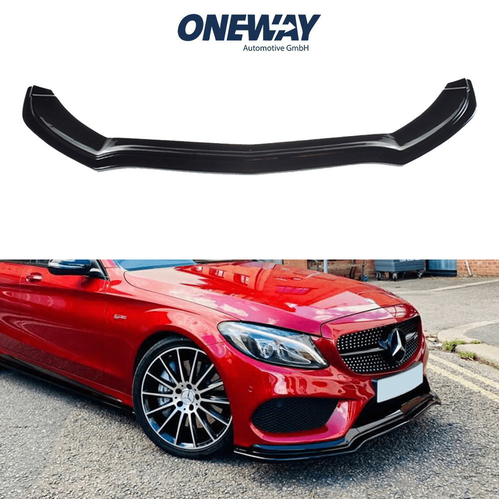Oneway Frontspoiler MERCEDES C-Klasse W205 C43 AMG Limousine-Kombi 2016-2018 mit ABE TÜV