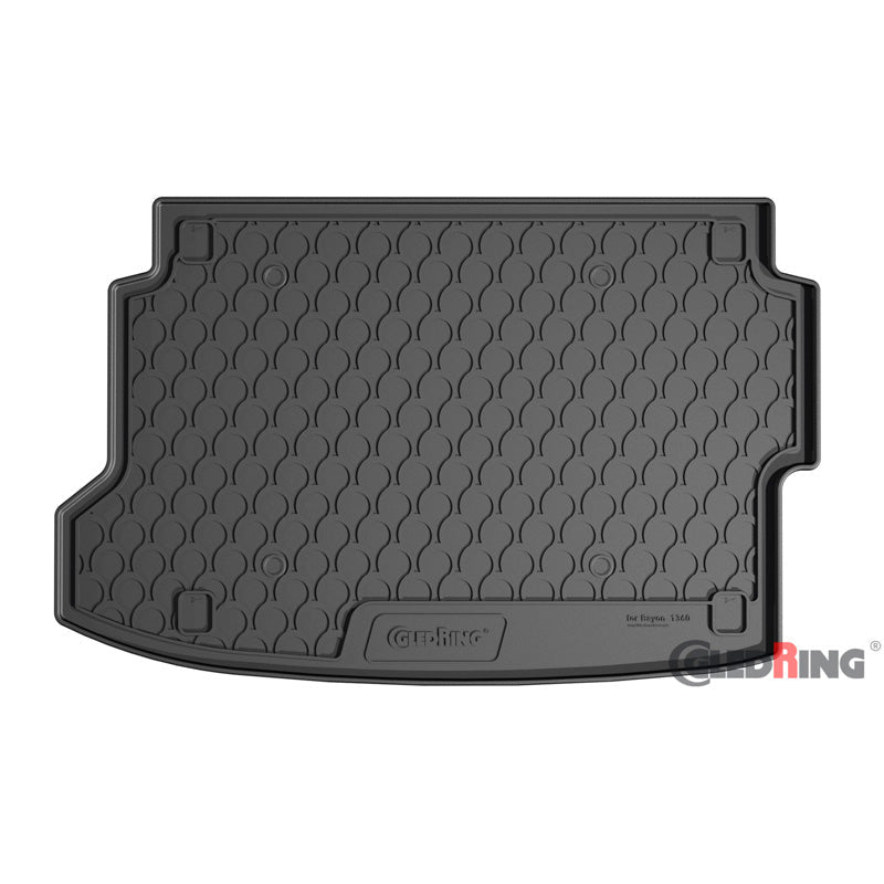 Rubbasol (Gummi) Kofferraumwanne passend für Hyundai Bayon 2021- (Höhe variabele Ladeboden, exkl. Subwoofer)