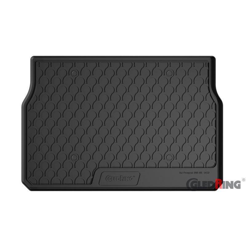 Rubbasol (Gummi) Kofferraumwanne passend für Peugeot 208 HB 5-türer 2012-2019