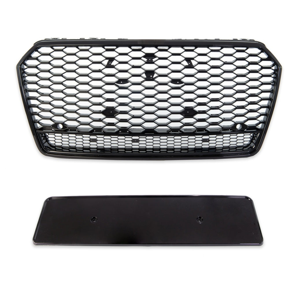 Kühlergrill Gloss Black AUDI A7 (4G) Sportback Facelift 2014-2018 Modell GRIAU0063