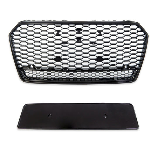 Kühlergrill Gloss Black AUDI A7 (4G) Sportback Facelift 2014-2018 Modell GRIAU0063