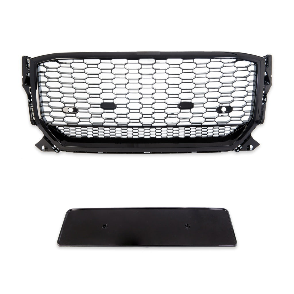 Kühlergrill Gloss Black AUDI Q2 GA Pre-Facelift 2016-2020 ABS-Kunststoff