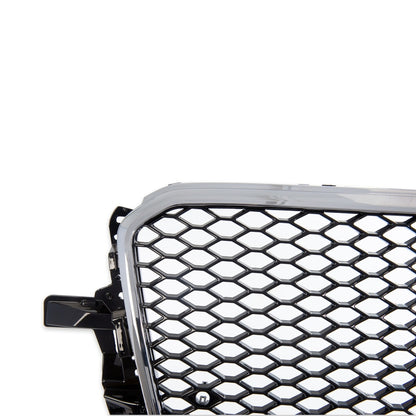 Kühlergrill Chrom, passend für AUDI Q5 (8R) Facelift 2012-2017, ABS-Kunststoff, GRIAU0075