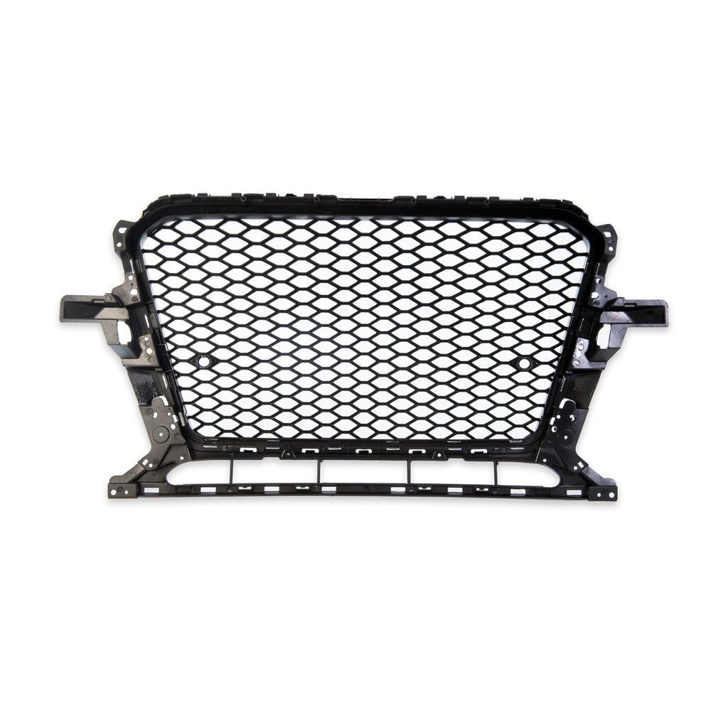 Kühlergrill Chrom, passend für AUDI Q5 (8R) Facelift 2012-2017, ABS-Kunststoff, GRIAU0075