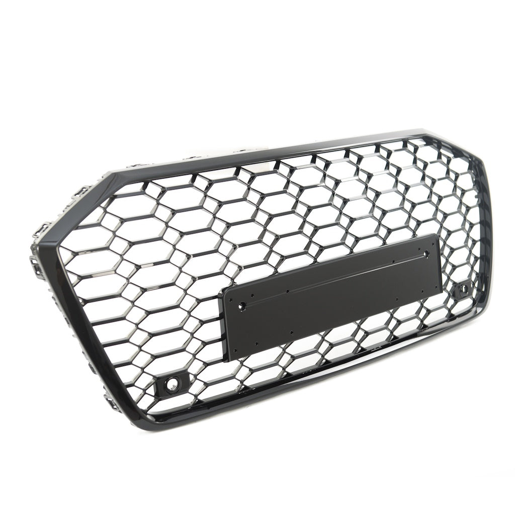 Kühlergrill Glanzschwarz für AUDI A6 C8 4A Limousine Avant 2018-2024 Modell GRIAU0111