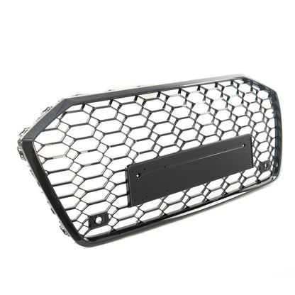 Kühlergrill Glanzschwarz für AUDI A6 C8 4A Limousine Avant 2018-2024 Modell GRIAU0111