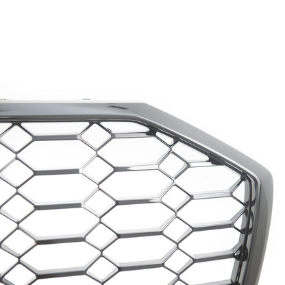 Kühlergrill Glanzschwarz für AUDI A6 C8 4A Limousine Avant 2018-2024 Modell GRIAU0111