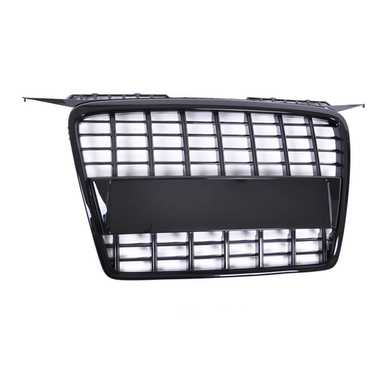 Kühlergrill Glanzschwarz für AUDI A3 (8P) Pre-Facelift 2005-2008 ABS-Kunststoff