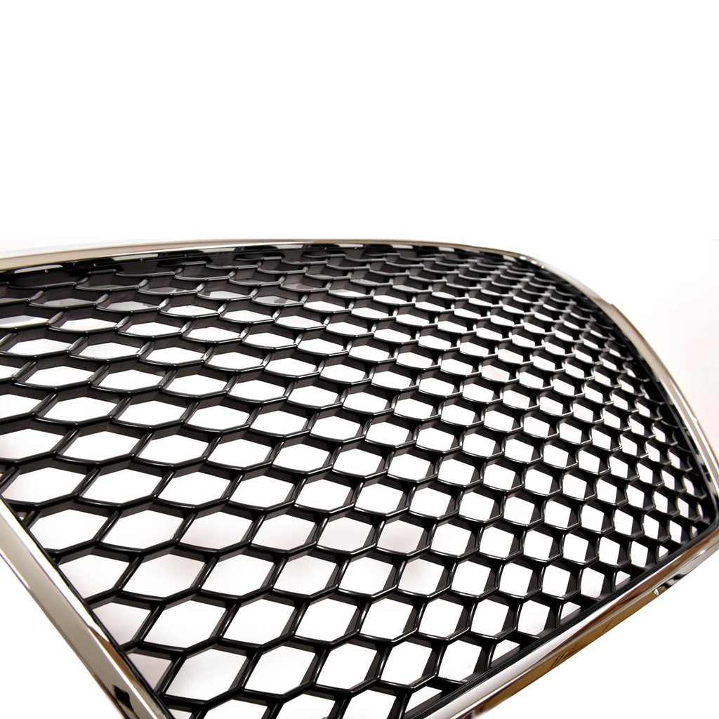 Kühlergrill Chrom Schwarz passend für AUDI A3 8P Pre-Facelift 2005-2008 GRIAU0120