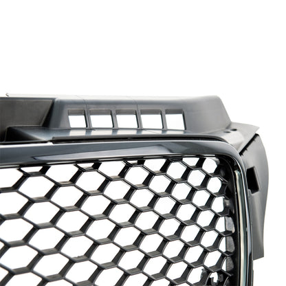 Kühlergrill Glänzend Schwarz für AUDI A3 8P Facelift 2008-2012, Modell GRIAU0124
