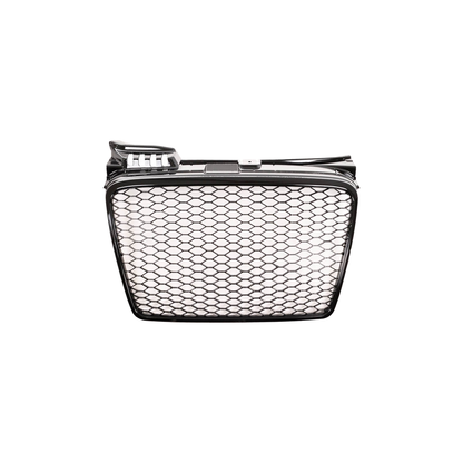 Kühlergrill Glänzend Schwarz ohne PDC für AUDI A4 B7 8E Limousine Avant 2004-2008
