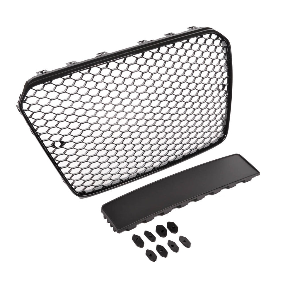 Kühlergrill Glanzschwarz passend für AUDI A5 Facelift 2011-2016 Modell GRIAU0150