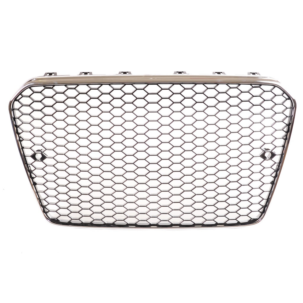 Kühlergrill Chrom Schwarz passend für AUDI A5 8T Facelift 2011-2016 GRIAU0151
