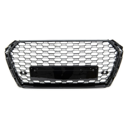 Kühlergrill Gloss Black AUDI A4 B9 8W Sedan Avant 2015-2019 Modell