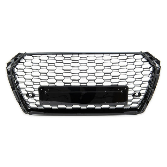 Kühlergrill Gloss Black AUDI A4 B9 8W Sedan Avant 2015-2019 Modell