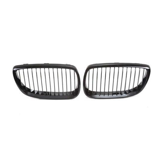 Kühlergrill Hochglanz-Schwarz BMW 3 E92 E93 Coupe Cabrio 2006-2010 Einzelne Linie