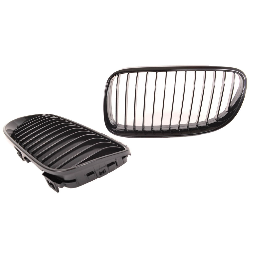 Kühlergrill Glanzschwarz BMW 3 Facelift Coupe Cabrio 2010-2013 Single Line