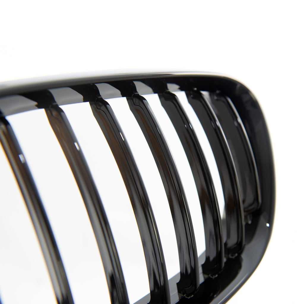 Kühlergrill Glanzschwarz passend für BMW X5 E53 2000-2003 Einzellinie