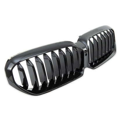 Kühlergrill Glanzschwarz passend für BMW 5 G30 G31 Facelift Limousine & Touring 2020-2023 Einzellinie