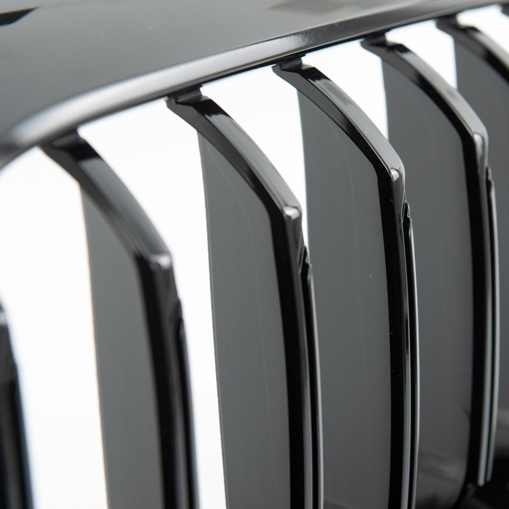 Kühlergrill Glanzschwarz passend für BMW 5 G30 G31 Facelift Limousine & Touring 2020-2023 Einzellinie