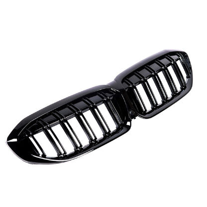 Kühlergrill Gloss Black BMW 3 (G20, G21) Limousine und Touring 2019-2022 Dual Line