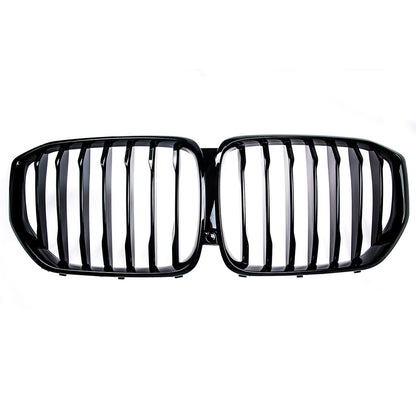 Kühlergrill Glanzschwarz Einzelne Linie für BMW X5 G05 ab 2018