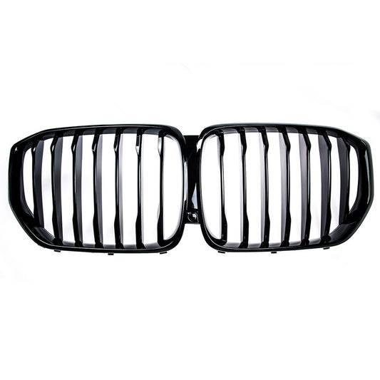 Kühlergrill Glanzschwarz Einzelne Linie für BMW X5 G05 ab 2018