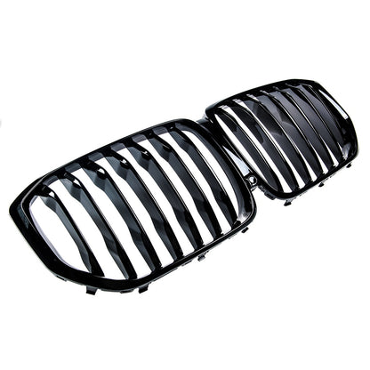 Kühlergrill Glanzschwarz Einzelne Linie für BMW X5 G05 ab 2018