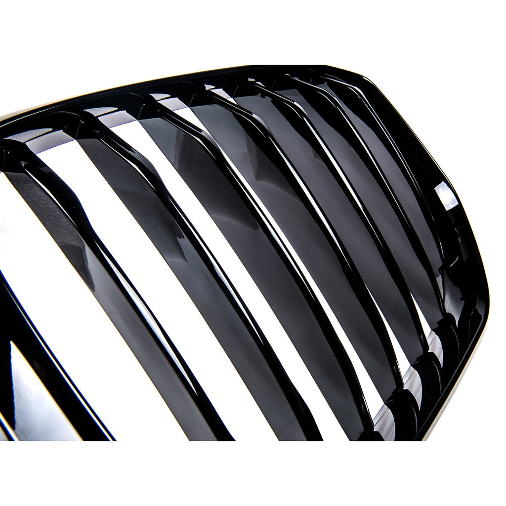 Kühlergrill Glanzschwarz Einzelne Linie für BMW X5 G05 ab 2018